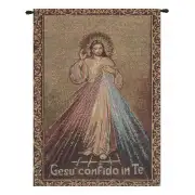 Merciful Jesus Confidant Italian Wall Tapestry