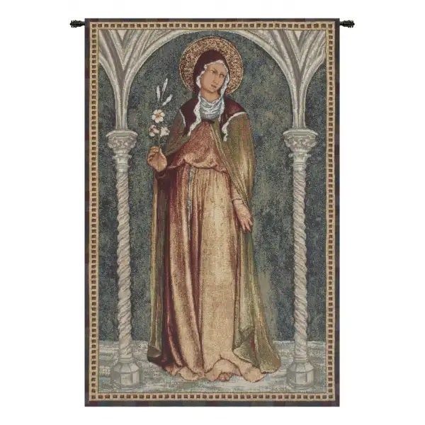 Saint Clare in Arch European Tapestries