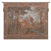 Autumn Grapes in Basket European Tapestries