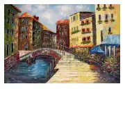 Quiet Harbor at Dusk Canvas Wall Art