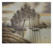 Winter Mist Canvas Wall Art