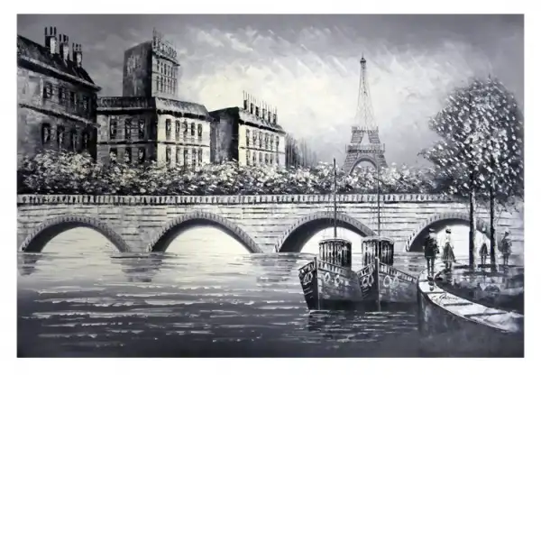 Arch Bridge  Canvas Oil Painting