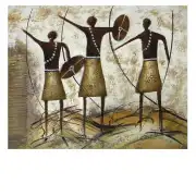 Three Brave Men Canvas Wall Art