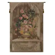 Bouquet Niche French Wall Tapestry - 44 in. x 58 in. Wool/cotton/others by Charlotte Home Furnishings