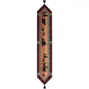 Bear Lodge Table Runner Tapestry Table Runner