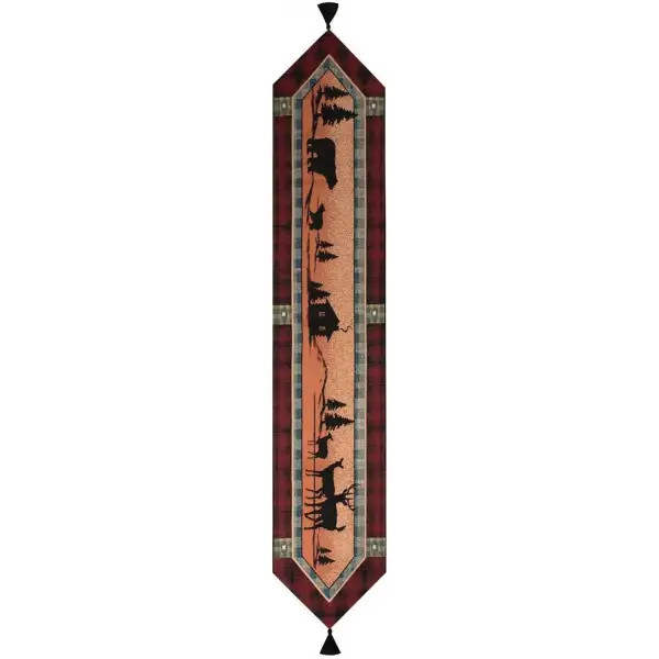 Bear Lodge Table Runner Tapestry Table Runner