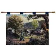 Homecoming Hero Fine Art Tapestry