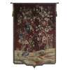 Wild Birds and Flowers with Tassels Woven Home Decor Wall Art Hanging Tapestry