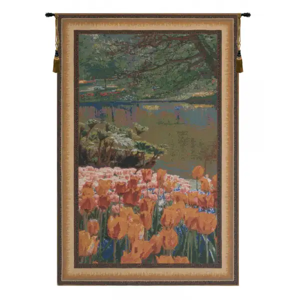 Keukenhof VI Belgian Wall Tapestry