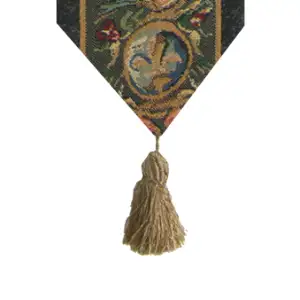 Prise De Lille Tapestry Bell Pull - 6 in. x 42 in. Cotton/Viscose/Polyester by Charlotte Home Furnishings Inc