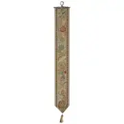 Tree Of Life - Pastel I Tapestry Bell Pull - 6 in. x 42 in. Cotton/Viscose/Polyester by William Morris