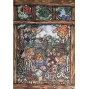 Bears At Play Wall Tapestry - 40 in. x 53 in. Cotton/Viscose/Polyester by Charlotte Home Furnishings