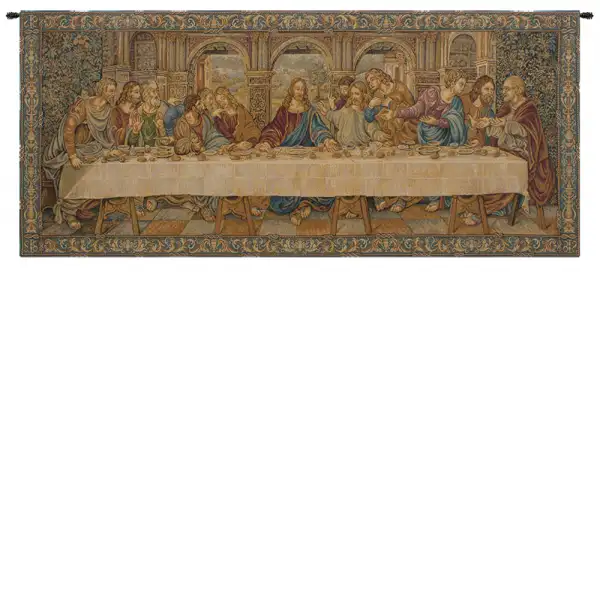 The Last Supper VII Italian Tapestry Wall Hanging