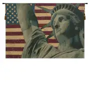 Statue of Liberty Italian Tapestry Wall Hanging