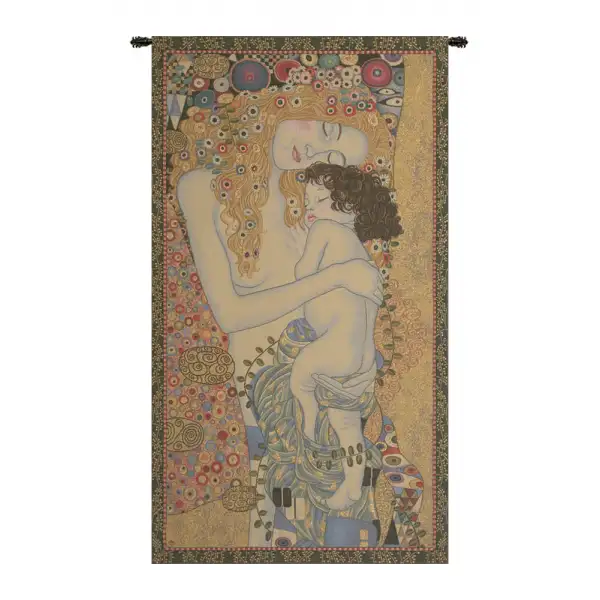 3 Ages by Klimt Belgian Wall Tapestry