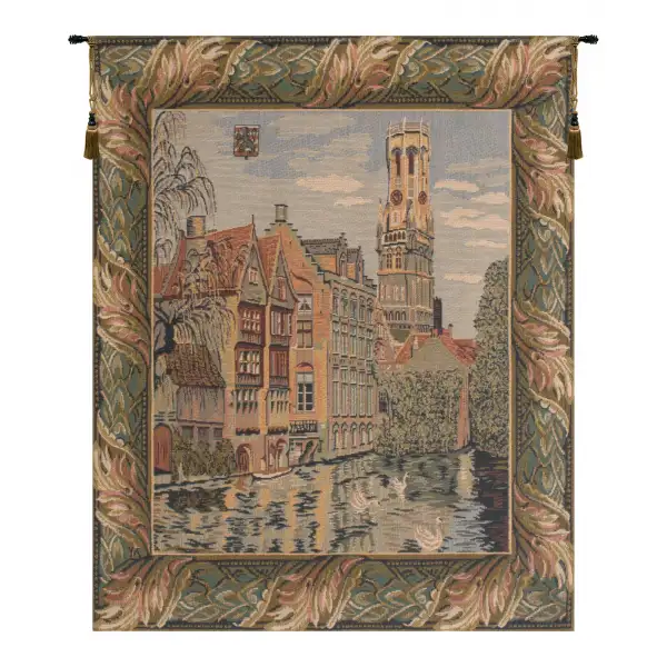 The Canals at Bruges European Tapestry