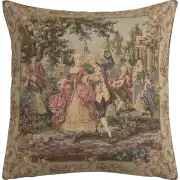 Garden Party Middle Panel Belgian Sofa Pillow Cover