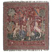 The Lady and the Unicorn III European Throw