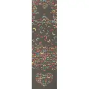 Butterflies Dark French Tapestry Table Runner