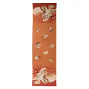 Shells Orange  Decorative Table Mat