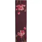 Tulip Purple  French Tapestry Table Runner