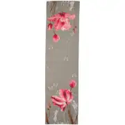 Tulip Gray  French Tapestry Table Runner