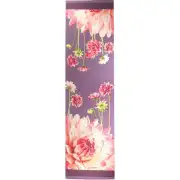 Pink Dahlias Purple Decorative Table Mat