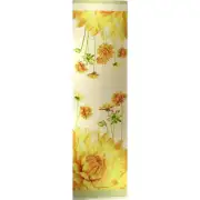 Runner Yellow Dahlias Light  French Tapestry Table Runner