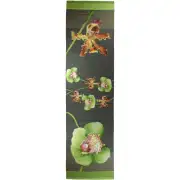 Orchids Gray  French Table Mat