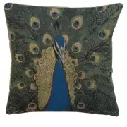 The Peacock French Tapestry Cushion