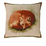 Fox  Decorative Tapestry Pillow