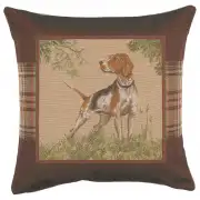 Dog Pointer Decorative Tapestry Pillow