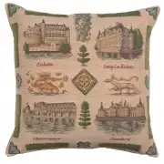 Loire's castle Cushion