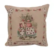The Garden Alice In Wonderland French Tapestry Cushion