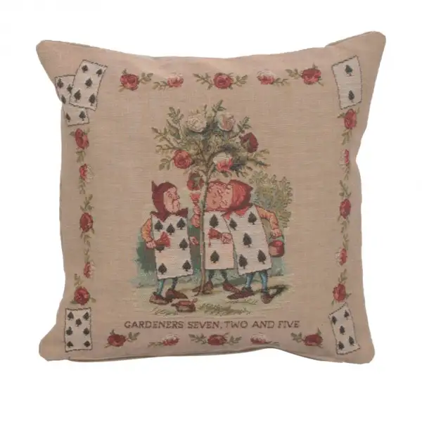 The Garden Alice In Wonderland French Couch Cushion