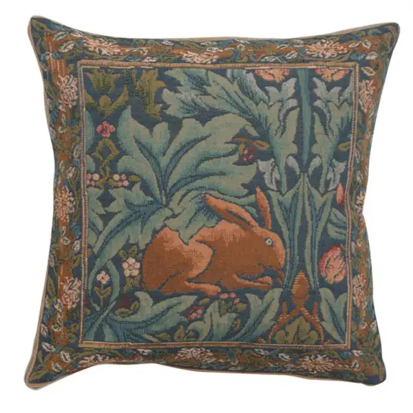 Brother Rabbit French Tapestry Cushion