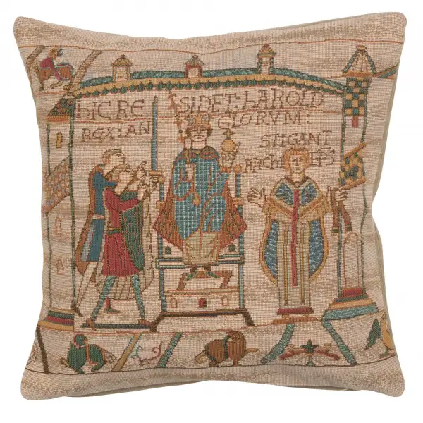 Bayeux Cathedral French Tapestry Cushion