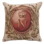 Empire Napoleon I Cushion - 14 in. x 14 in. Cotton by Charlotte Home Furnishings