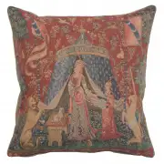 A Mon Seul Desir III Small French Couch Cushion