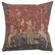 The Taste I Small Decorative Tapestry Pillow