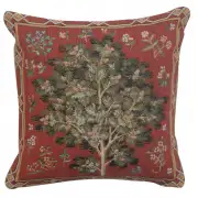 Medieval Oak Decorative Tapestry Pillow