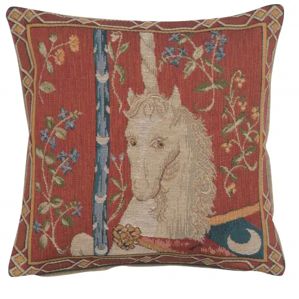 The Unicorn III French Tapestry Cushion