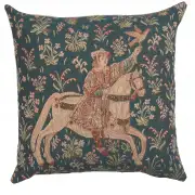 The Rider 1 French Tapestry Cushion