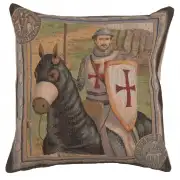 The Rider 2 French Tapestry Cushion