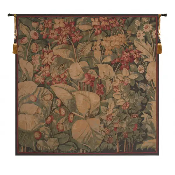 Aristoloches French Wall Tapestry - 58 in. x 58 in. Wool/cotton/others by Charlotte Home Furnishings