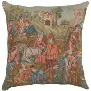 Wine Making II Cushion - 19 in. x 19 in. Cotton by Charlotte Home Furnishings