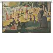 Seurat Sunday Afternoon Belgian Tapestry Wall Hanging