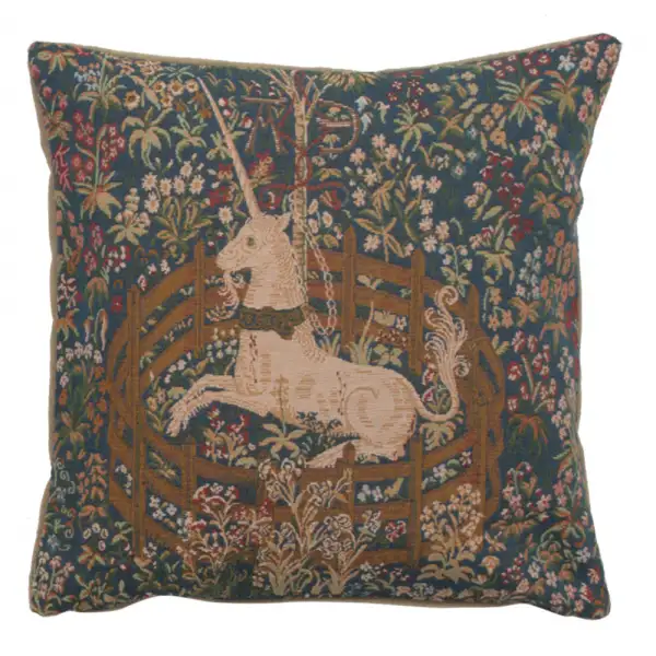 La Licorne Captive I French Couch Cushion