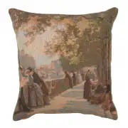 Bank of the River Seine II European Cushion Cover