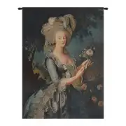 Marie Antoinette Portrait Belgian Tapestry Wall Hanging